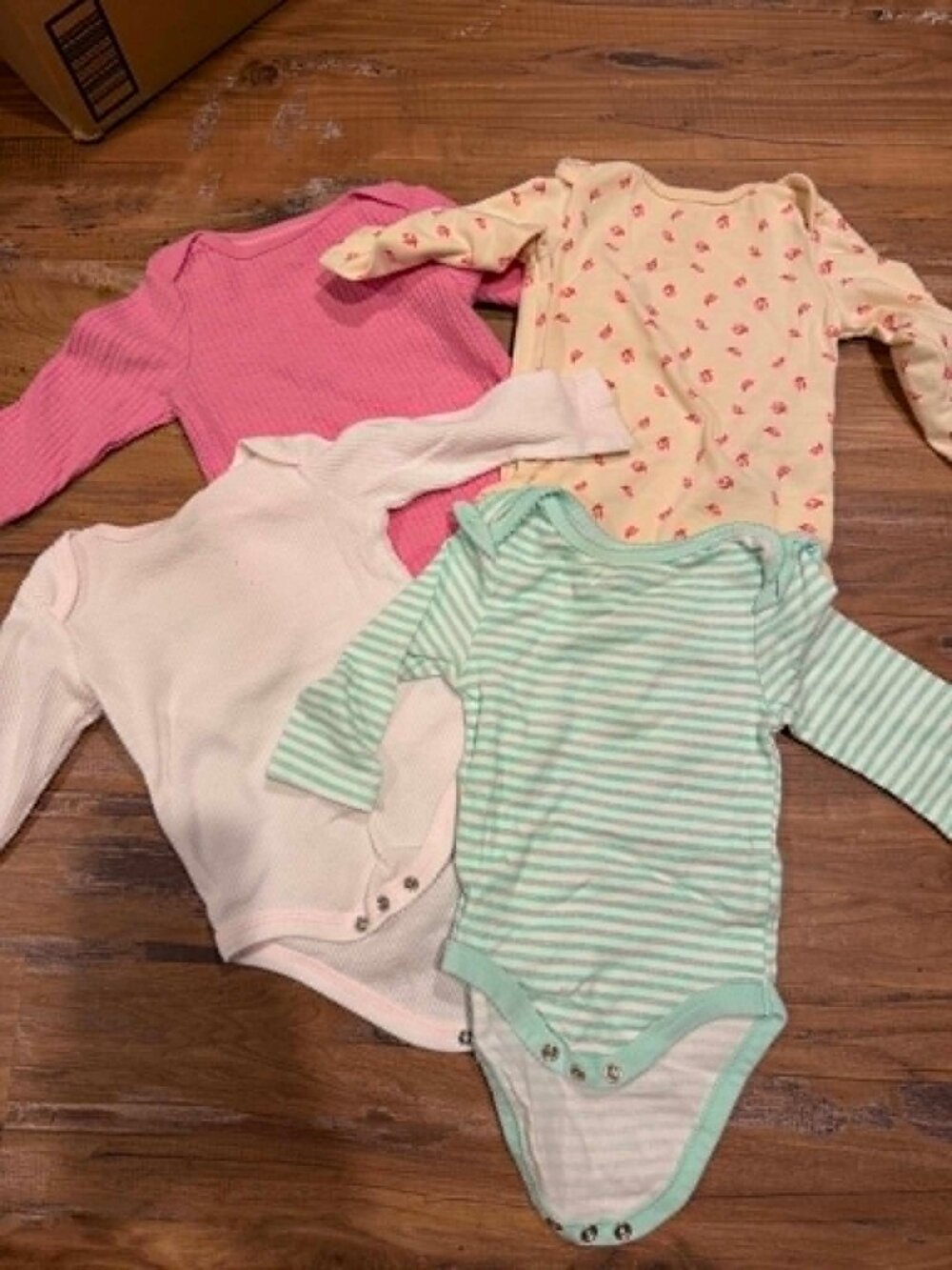 Baby Girl Bodysuit Bundle 3-6 Months